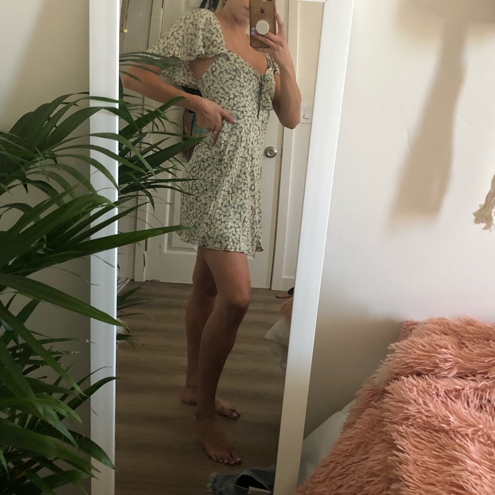 Princess prolly flower patterned sundress